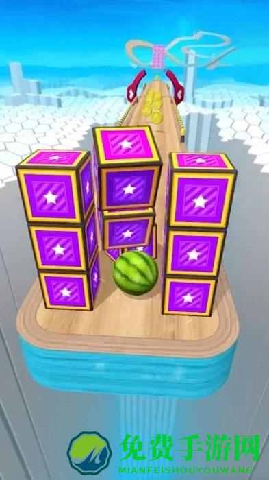 天空滚动的球球游戏下载