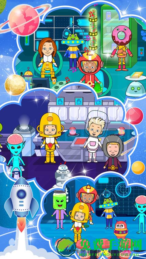 太空城市建造游戏