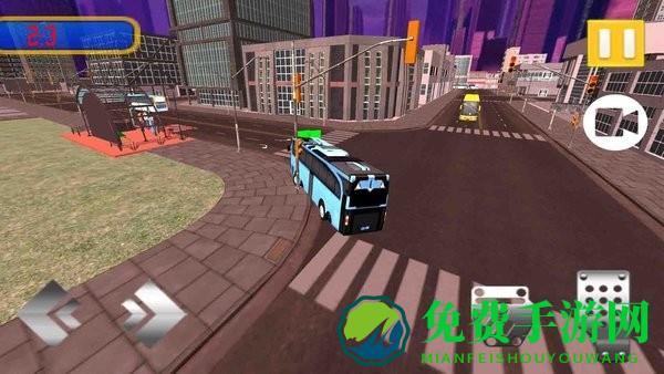 城市公交车驾驶模拟游戏