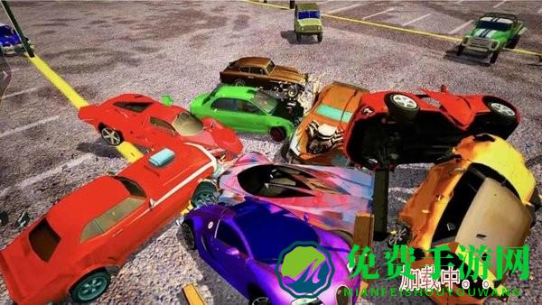 赛车刺激碰撞游戏