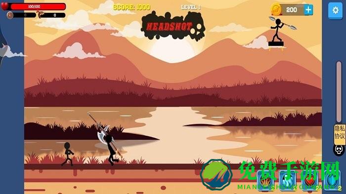 火柴人冲锋手机版