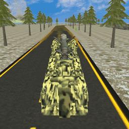 3d模拟导弹运输游戏