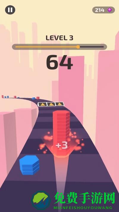 彩色叠塔跑酷手机版下载