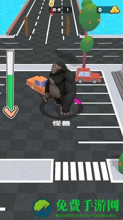 怪兽进化跑酷游戏