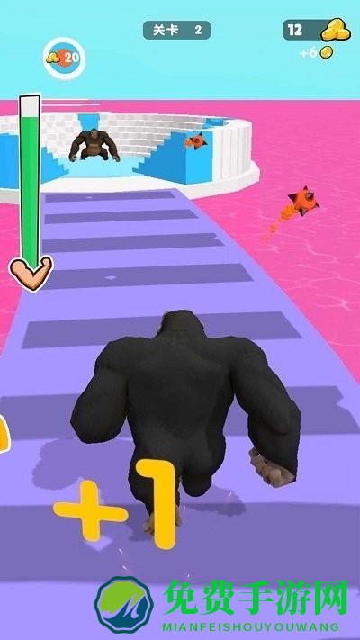 怪兽进化跑酷游戏