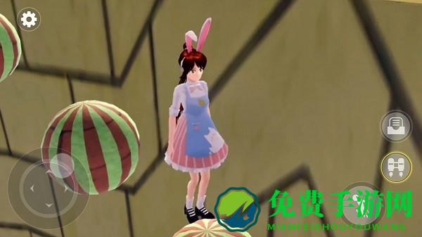 樱校女神跑酷游戏