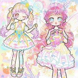 甜心少女换装日记小游戏