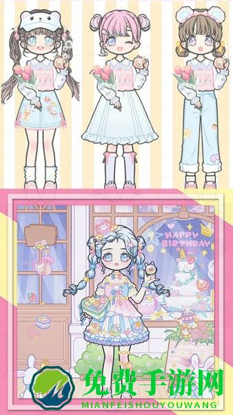 装扮校园少女小游戏下载