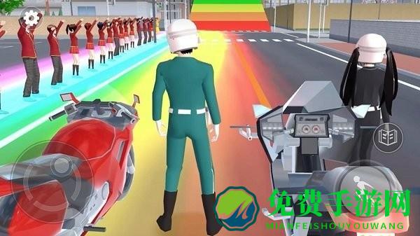 樱花女生向前冲游戏