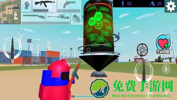 射击小怪兽游戏