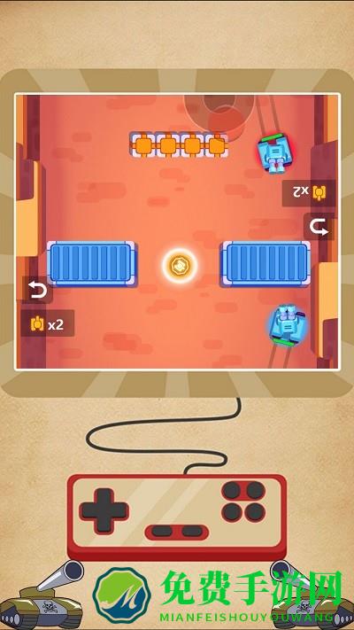 双人疯狂坦克游戏