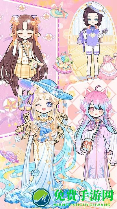 装扮女孩物语小游戏