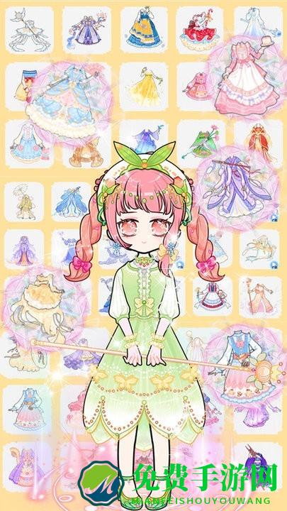 装扮女孩物语小游戏