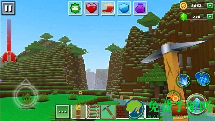 像素沙盒世界游戏