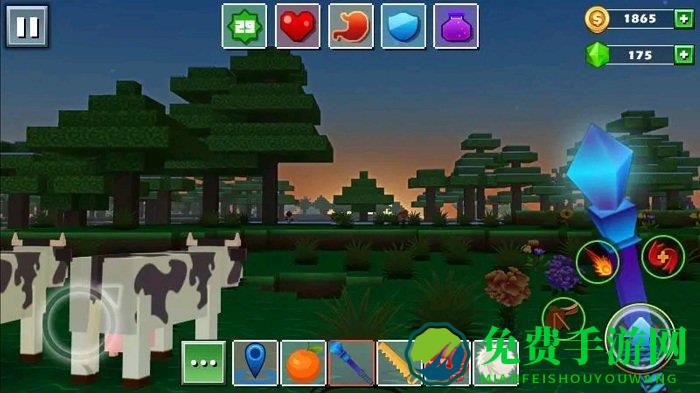 像素沙盒世界游戏