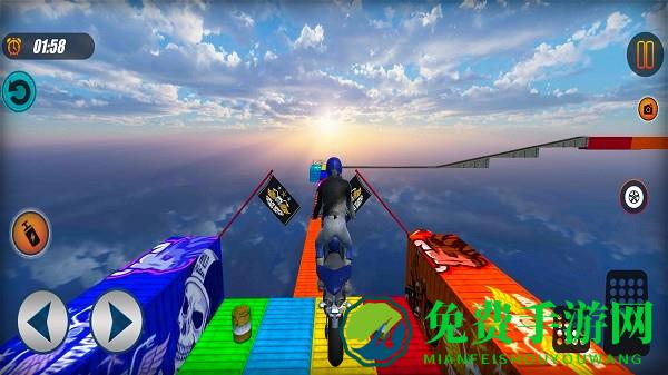 疯狂摩托车大作战游戏