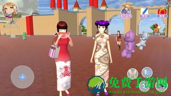 樱花校园粉色少女游戏