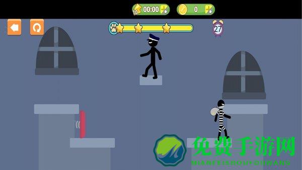 火柴人真实警察模拟游戏