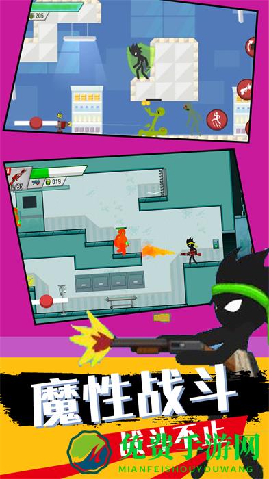 火柴人战争英雄模拟
