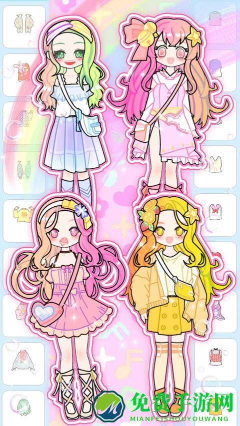 明星萌萌少女养成游戏