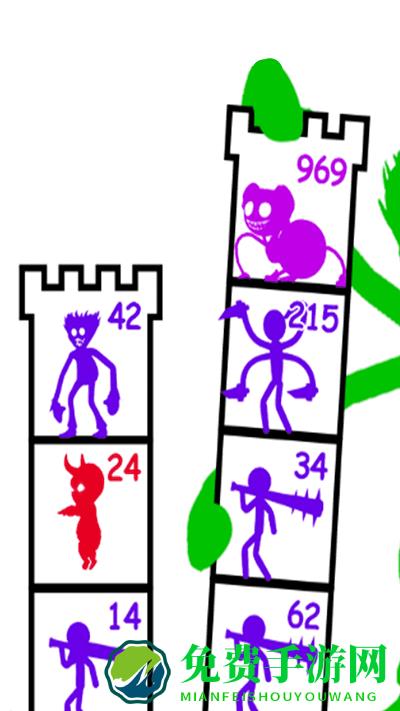 火柴人探险游戏