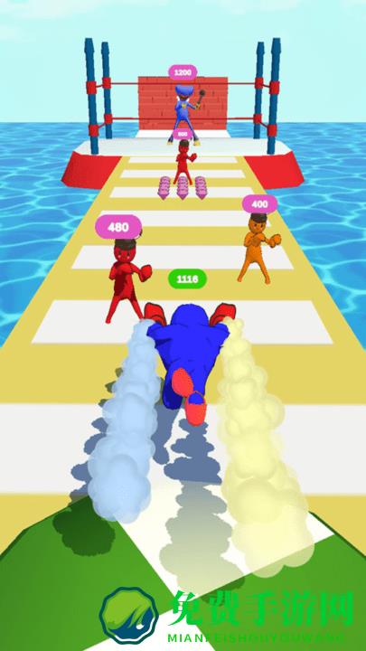 火与水拳击游戏