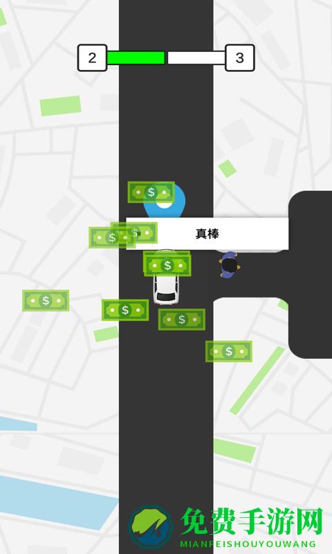 模拟驾驶出租车小游戏