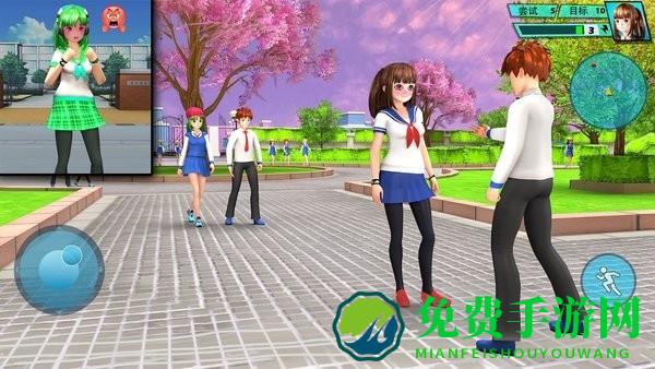 浪漫樱花高中校园游戏