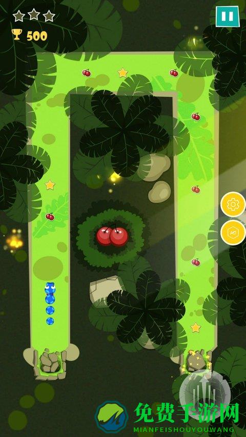 贪吃苹果的蛇游戏