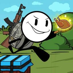 火柴人吃鸡战争游戏