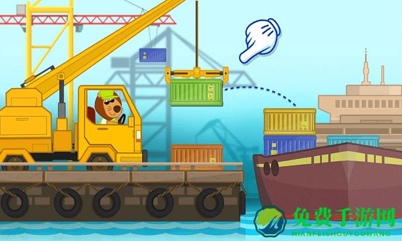 真实挖掘机修理店游戏