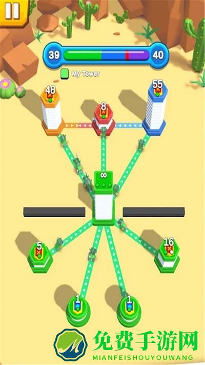 城堡派对摧毁塔楼游戏