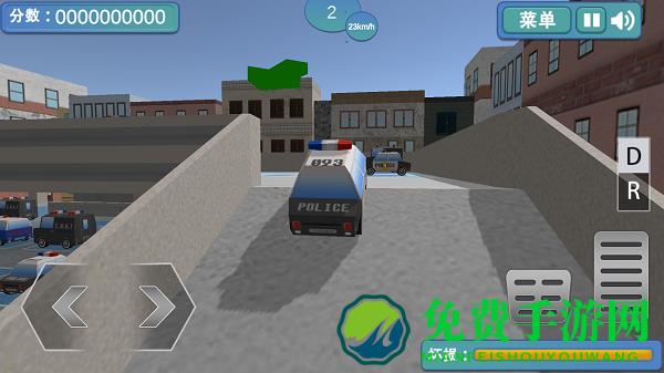 3d警车停车场游戏