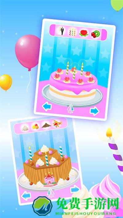 疯狂做蛋糕游戏