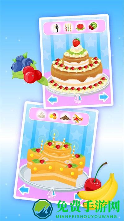 疯狂做蛋糕游戏