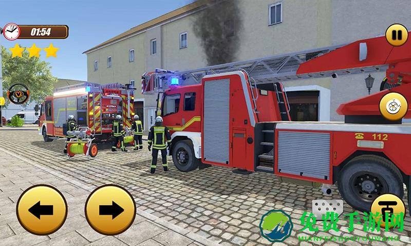 消防车出车模拟游戏