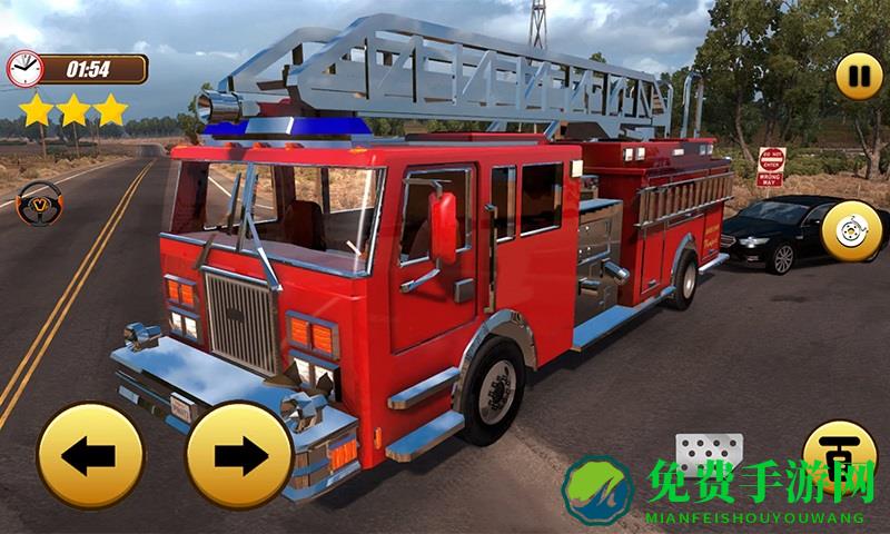 消防车出车模拟游戏