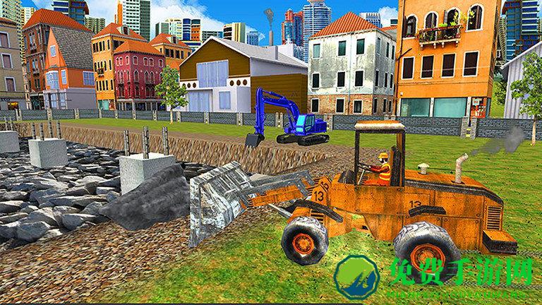 仿真工程车驾驶游戏