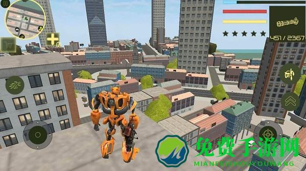 机器人城市生存游戏
