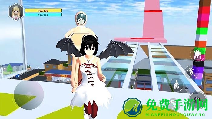 樱花校园闪亮女生游戏