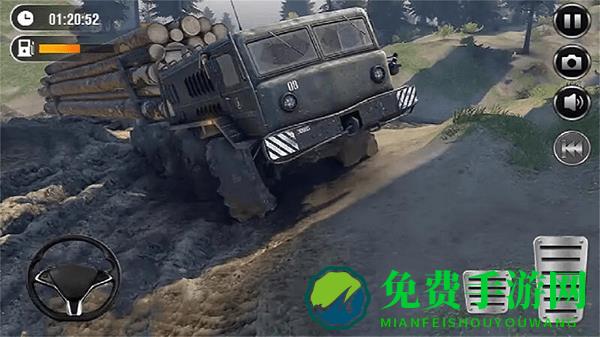 卡车货车登山模拟游戏