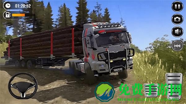 卡车货车登山模拟游戏