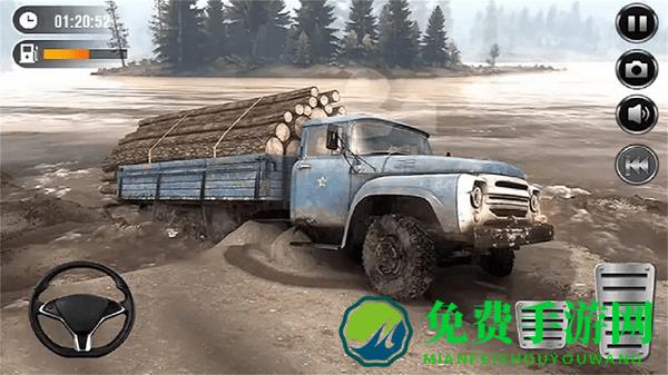 卡车货车登山模拟游戏