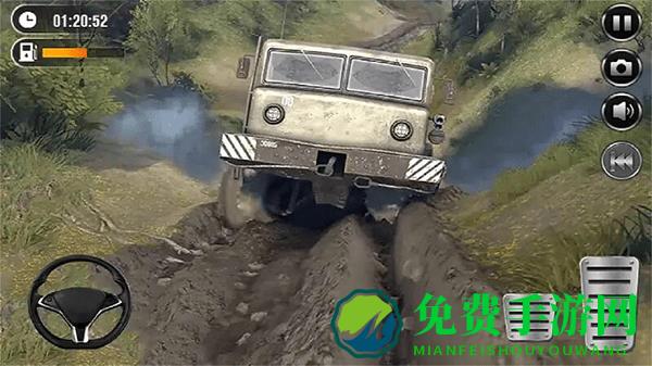 卡车货车登山模拟游戏