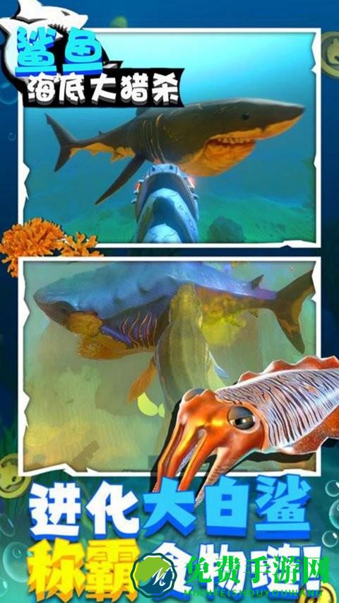 鲨鱼海底大猎杀最新版