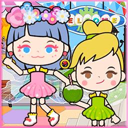 迷你城堡小镇度假游戏