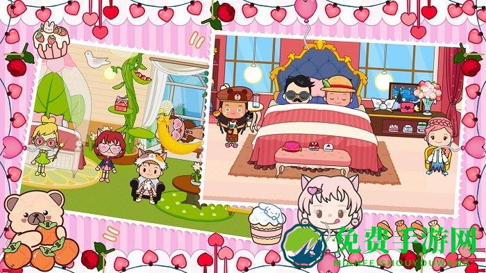 迷你城堡小镇度假游戏