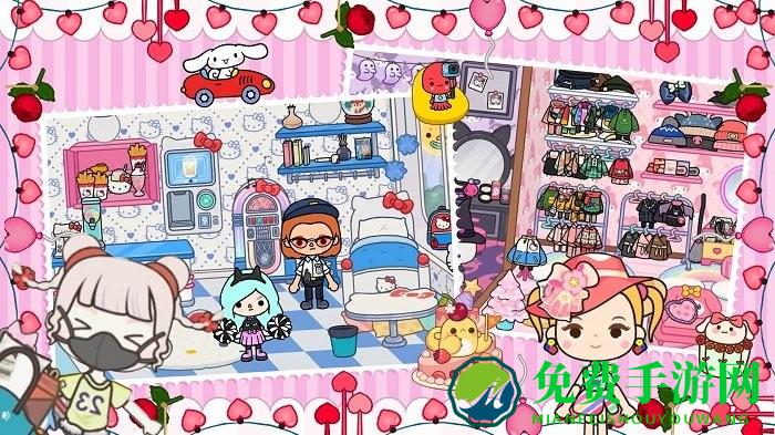 迷你城堡小镇度假游戏