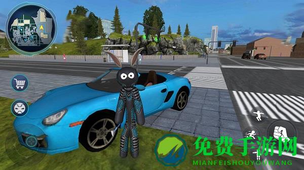 火柴人都市猎车游戏