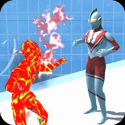 热血奥特超人向前冲游戏